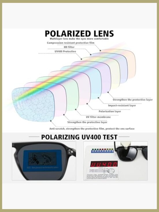 Polarized Retro Aviator Sunglasses for Driving Running Sports